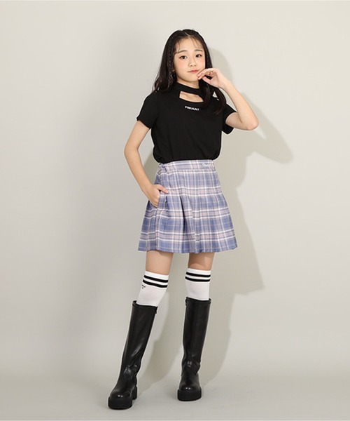 PINKHUNT（ピンクハント）の「PINKHUNT プリーツスカート 7996K（スカート・キッズ・ブルー/ネイビー/ベビーピンク/グリーン/イエロー/ブラウン・140cm/130cm/150cm/120cm/160cm）」の16枚目の写真