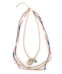 Another Edition | Serendipthree4連ビーズネックレス/Seren/d 4レン BD NL(ネックレス)