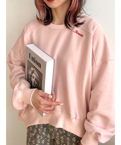 JUMELLE(ジュメロ)の「【3色展開】デイリープルオーバー(スウェット・レディース・ベージュ/ピンク/アイボリー・FREE)」の14枚目の写真