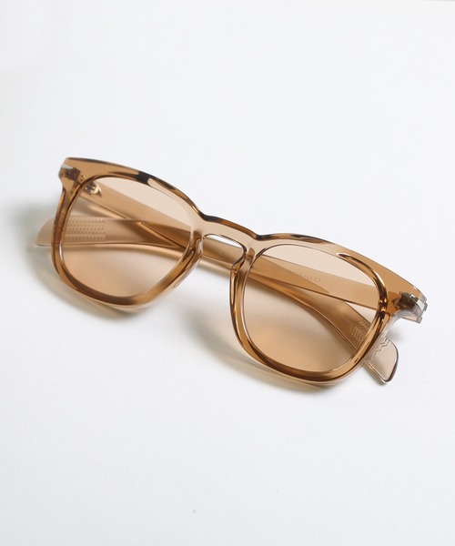 Peony（ピオニー）の「【Peony/ピオニー】/カラーレンズ ウェリントンサングラス（サングラス・レディース・グレー/ブラウン/ベージュ/ブラック・FREE）」の4枚目の写真