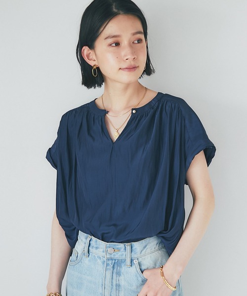 RIVE DROITE（リヴドロワ）の「カッセンデシンフレンチブラウス
