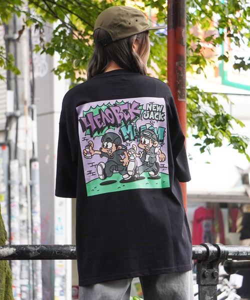 STAY GOLD(ステイゴールド)の「【STAYGOLD】Dai/NEW JACK illustration T-shirt / Dai/NEW JACK イラスト Tシャツ(Tシャツ/カットソー・メンズ・ホワイト/ブラック・FREE)」の7枚目の写真