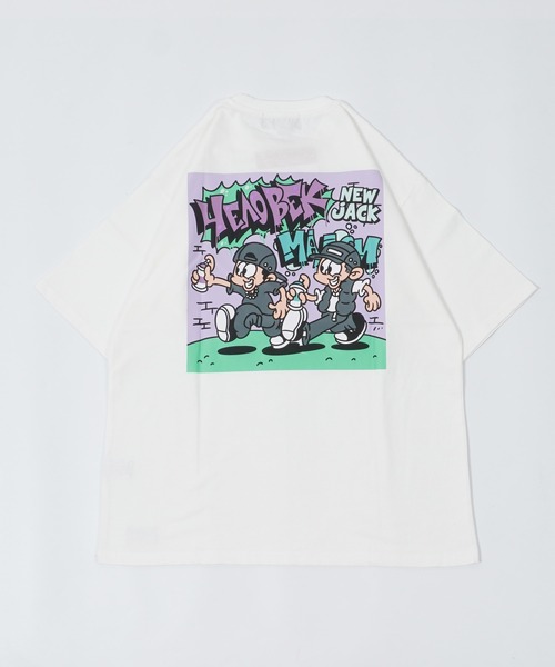 STAY GOLD(ステイゴールド)の「【STAYGOLD】Dai/NEW JACK illustration T-shirt / Dai/NEW JACK イラスト Tシャツ(Tシャツ/カットソー・メンズ・ホワイト/ブラック・FREE)」の10枚目の写真