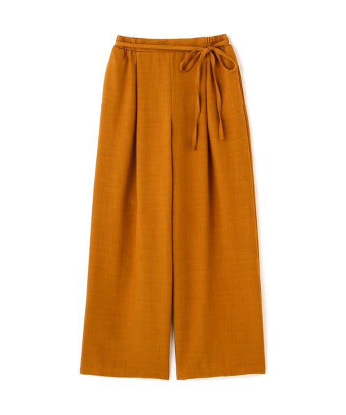 N.（N. Natural Beauty Basic）（エヌエヌナチュラルビューティーベーシック）の「◆麻調イージーパンツ（スラックス・レディース・オレンジ/モカ/ブルー・MEDIUM）」の22枚目の写真