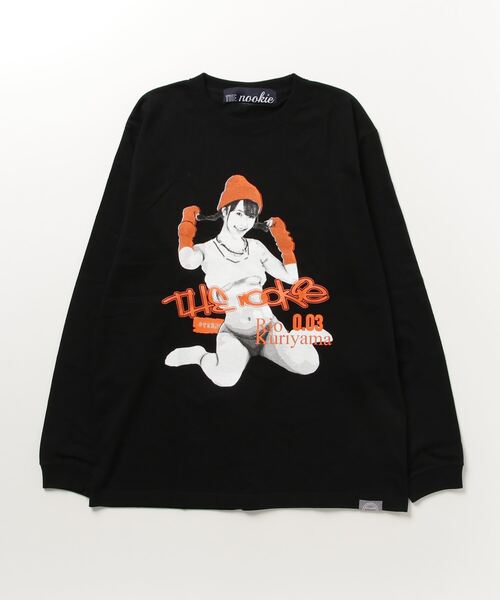 THE nookie LOVE Rio Kuriyama』 PORTRAIT L/S TEE（Tシャツ