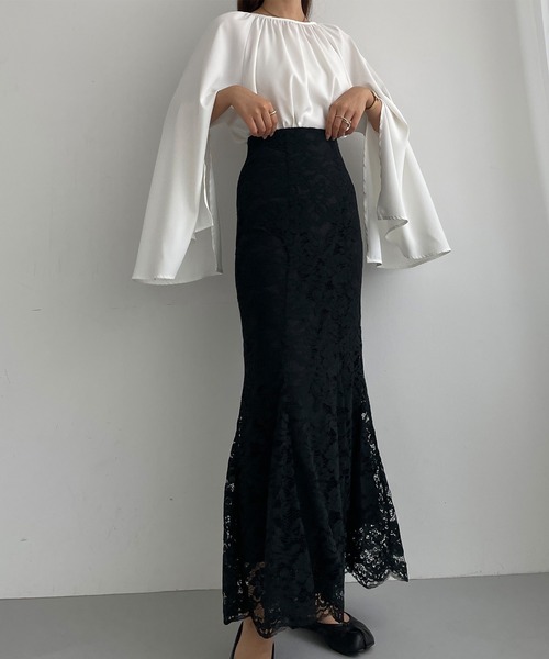 未使用　MALDIRE　バレエ　スカート タイトスカート スカート レディース 20代~40代 膝丈 マーメイド