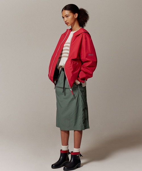 AIGLE(エーグル)の「防水 撥水 ミリカ ボッティロン ヒール付き ラバーブーツ(レインシューズ・レディース・ブラック/ダークネイビー/ベージュ・37/38/39/36/35)」の18枚目の写真