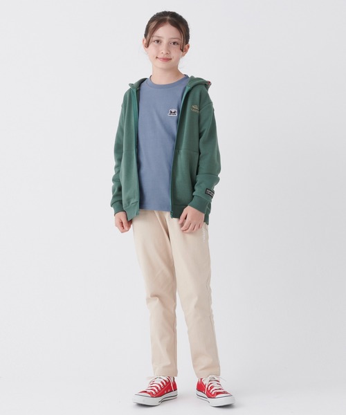 KRIFF MAYER Kid's Collection(クリフメイヤーキッズコレクション)の「ロゴ刺繍パーカー(パーカー・キッズ・グレー/ブラウン/ワインレッド/グリーン/ネイビー・120/140/160/130/150/170)」の12枚目の写真