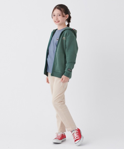KRIFF MAYER Kid's Collection(クリフメイヤーキッズコレクション)の「ロゴ刺繍パーカー(パーカー・キッズ・グレー/ブラウン/ワインレッド/グリーン/ネイビー・120/140/160/130/150/170)」の13枚目の写真