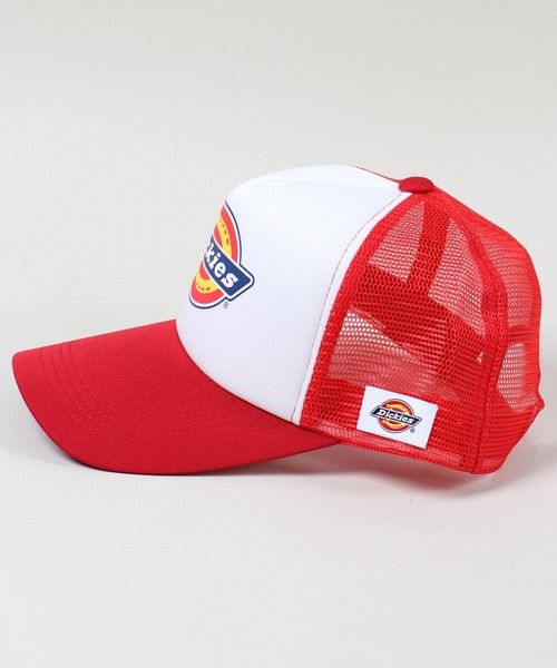 Dickies(ディッキーズ)の「【Dickies / ディッキーズ】ロゴメッシュキャップ/ストリート系/夏フェス・アウトドアにも◎(キャップ・メンズ・レッド/グリーン/ホワイト/ブラック系その他・ONESIZE)」の9枚目の写真