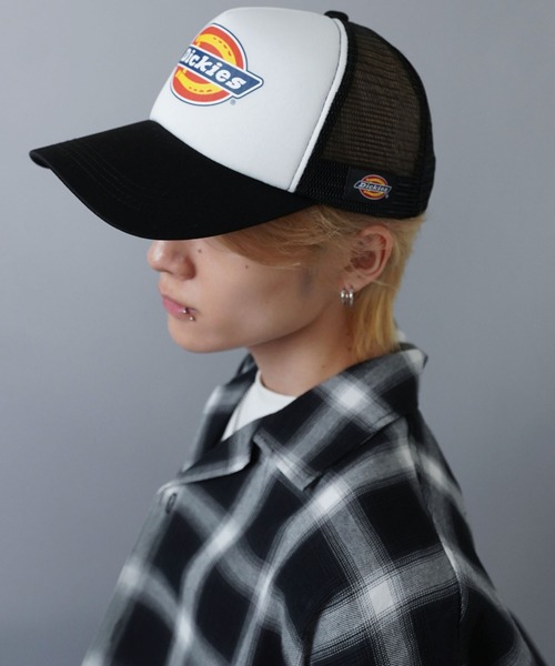 Dickies(ディッキーズ)の「【Dickies / ディッキーズ】ロゴメッシュキャップ/ストリート系/夏フェス・アウトドアにも◎(キャップ・メンズ・レッド/グリーン/ホワイト/ブラック系その他・ONESIZE)」の15枚目の写真