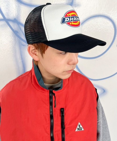 Dickies(ディッキーズ)の「【Dickies / ディッキーズ】ロゴメッシュキャップ/ストリート系/夏フェス・アウトドアにも◎(キャップ・メンズ・レッド/グリーン/ホワイト/ブラック系その他・ONESIZE)」の15枚目の写真