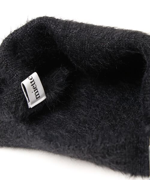 miette(ミエット)の「パールハンドルシャギーニットバッグ(ハンドバッグ・レディース・ブルー/レッド/ブラック/イエロー・FREE)」の7枚目の写真