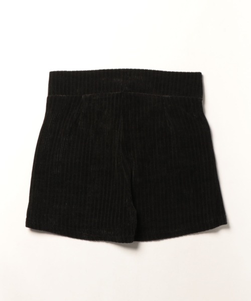 NinaetLina（ニナエリナ）の「コーデュロイショートパンツ（その他パンツ・レディース・ライトベージュ/ブラック・L/XL/S/M）」の3枚目の写真