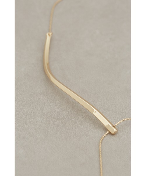 AZUL by moussy（アズールバイマウジー）の「スクエアメタルバーコンビネックレス（ネックレス・レディース・シルバー/ゴールド系その他・FREE）」の9枚目の写真