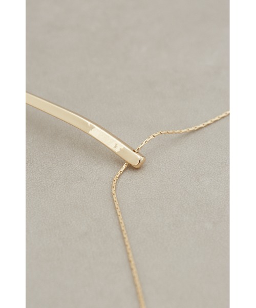 AZUL by moussy（アズールバイマウジー）の「スクエアメタルバーコンビネックレス（ネックレス・レディース・シルバー/ゴールド系その他・FREE）」の10枚目の写真