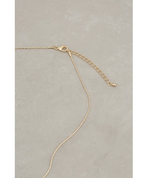 AZUL by moussy（アズールバイマウジー）の「スクエアメタルバーコンビネックレス（ネックレス・レディース・シルバー/ゴールド系その他・FREE）」の11枚目の写真