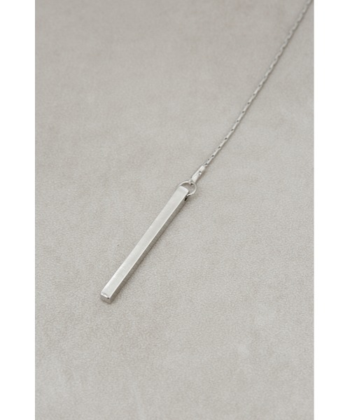 AZUL by moussy（アズールバイマウジー）の「スクエアメタルバーコンビネックレス（ネックレス・レディース・シルバー/ゴールド系その他・FREE）」の14枚目の写真