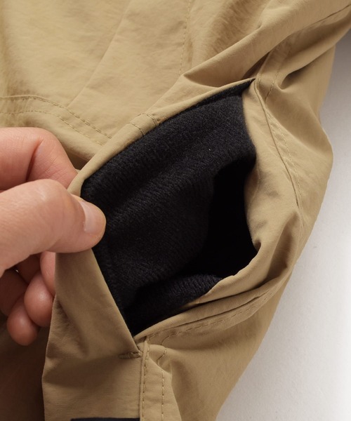 GLAZOS（グラソス）の「【撥水】ナイロン・ボアインナー付き３WAYコート（ブルゾン・キッズ・カーキ/ブラック/ベージュ・130cm/140cm/150cm/160cm/170cm）」の19枚目の写真