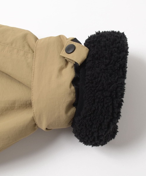 GLAZOS（グラソス）の「【撥水】ナイロン・ボアインナー付き３WAYコート（ブルゾン・キッズ・カーキ/ブラック/ベージュ・130cm/140cm/150cm/160cm/170cm）」の22枚目の写真