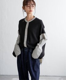 LBC | 異素材切り替えシャツ(シャツ/ブラウス)
