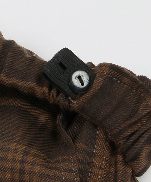 petit main（プティマイン）の「チェックテーパードパンツ（その他パンツ・キッズ・ブラウン/グレー/ネイビー・100cm/120cm/130cm/80ｃｍ/110cm/90cm）」の13枚目の写真