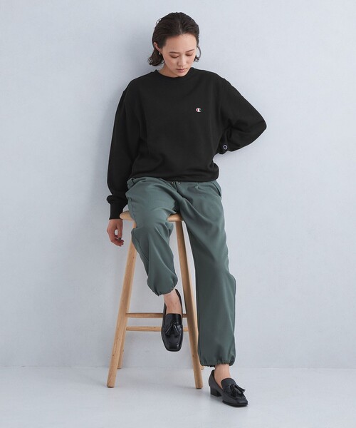 Champion(チャンピオン)の「【WEB限定】<Champion>CVC F T プルオーバー スウェット(スウェット・レディース・ブラック/ブラウン/グレー/ナチュラル・M)」の7枚目の写真