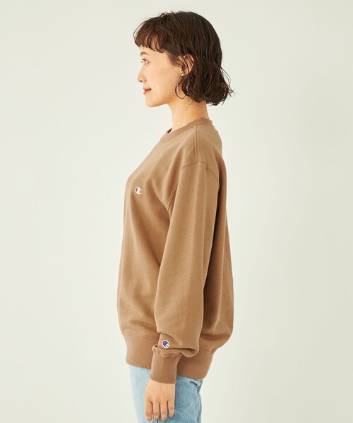 Champion(チャンピオン)の「【WEB限定】<Champion>CVC F T プルオーバー スウェット(スウェット・レディース・ブラック/ブラウン/グレー/ナチュラル・M)」の12枚目の写真