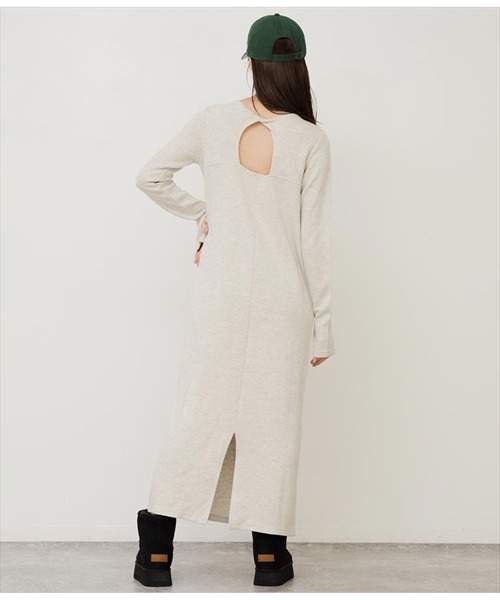 ANAP(アナップ)の「バックオープンクロスワンピース(ワンピース・レディース・キナリ/カーキ/ピンク/スミクロ・FREE)」の12枚目の写真