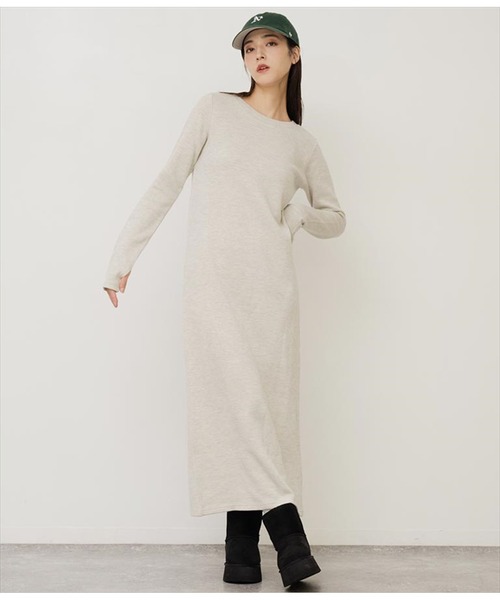 ANAP(アナップ)の「バックオープンクロスワンピース(ワンピース・レディース・キナリ/カーキ/ピンク/スミクロ・FREE)」の14枚目の写真