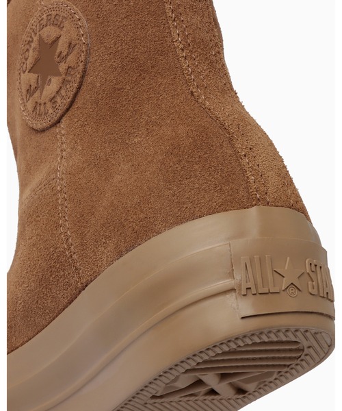 CONVERSE（コンバース）の「SUEDE ALL STAR PLTS BT Z HI/スエード　オールスター　ＰＬＴＳ　ＢＴ　Ｚ　ＨＩ（ブーツ・レディース・キャメル・5/4/3.5/6/4.5/5.5/3）」の10枚目の写真