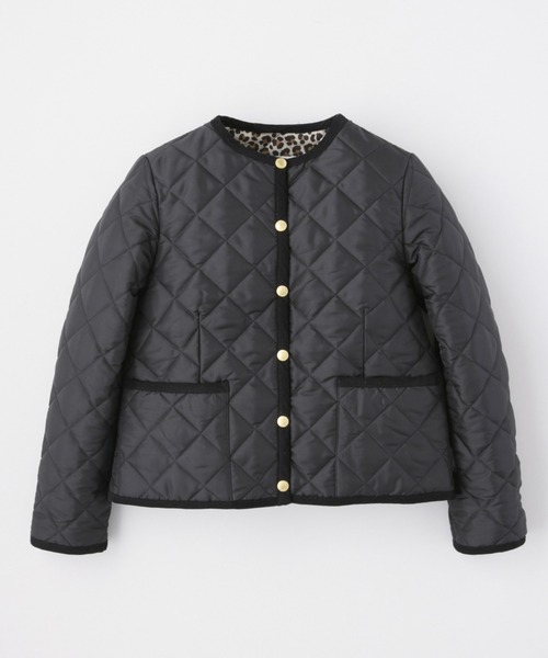 Traditional Weatherwear(トラディショナルウェザーウェア)の「ARKLEY LEO(ノーカラージャケット・レディース・ブラック系その他・36/34)」の2枚目の写真