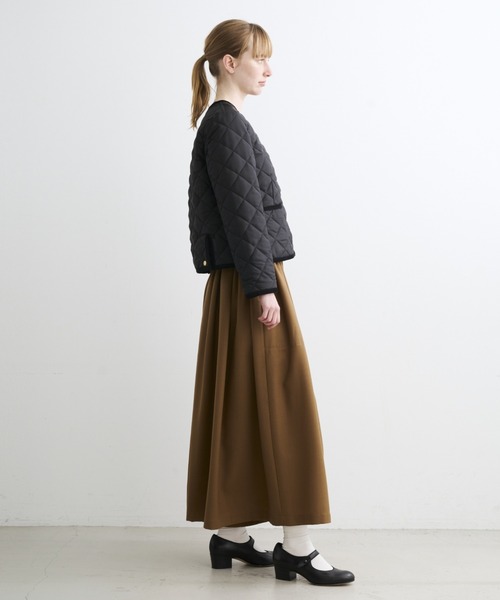 Traditional Weatherwear(トラディショナルウェザーウェア)の「ARKLEY LEO(ノーカラージャケット・レディース・ブラック系その他・36/34)」の5枚目の写真