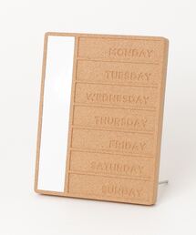 fridge(tbW)́ySUCK UKzTbN[P[ Cork Weekday Planner (ٸ ްŰ)(CeAG)
