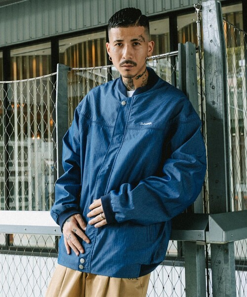 Subciety（サブサエティ）の「DENIM DERBY JKT（ブルゾン・メンズ・ブラック/ブルー・MEDIUM/X-LARGE/LARGE）」の21枚目の写真