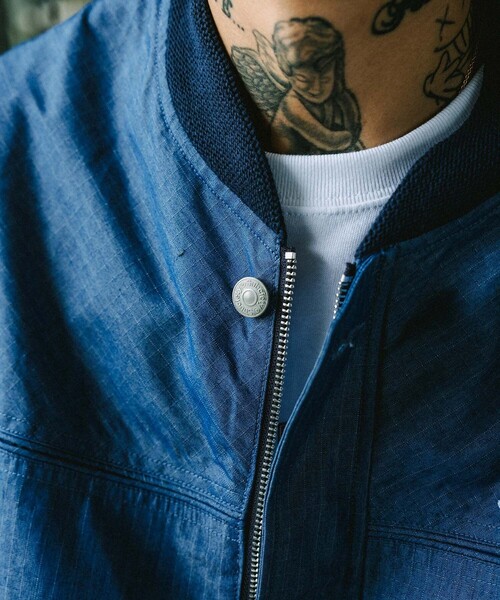 Subciety（サブサエティ）の「DENIM DERBY JKT（ブルゾン・メンズ・ブラック/ブルー・MEDIUM/X-LARGE/LARGE）」の22枚目の写真