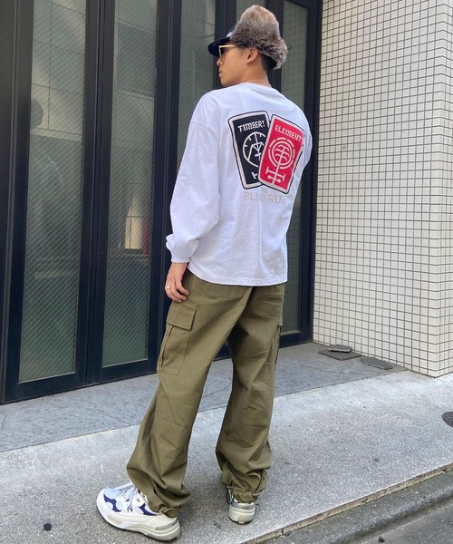 DC(ディーシー)の「DC/ディーシー カーゴパンツ デニム ワイドシルエット リラックスシルエット DPT241005(カーゴパンツ・メンズ・オリーブ/ライトブルー/スミクロ・L/M/XL)」の16枚目の写真