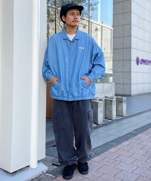 DC(ディーシー)の「DC/ディーシー カーゴパンツ デニム ワイドシルエット リラックスシルエット DPT241005(カーゴパンツ・メンズ・オリーブ/ライトブルー/スミクロ・L/M/XL)」の7枚目の写真