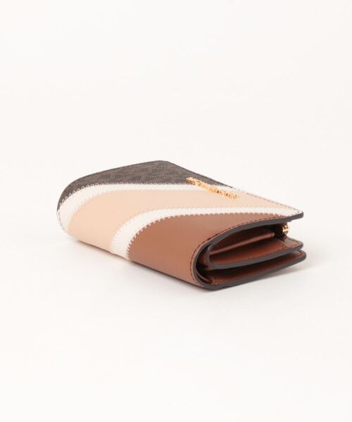 【MICHAEL KORS】ビルフォールドジップコンパクトウォレット 公式アウトレット】JET SET TRAVEL ビルフォールド ジップ