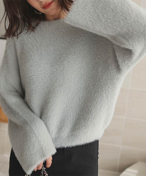 新品❤︎シャギーニット Leeロゴ シャギーニット|Lee|リー