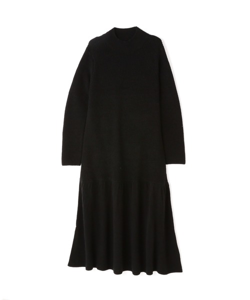 N.（N. Natural Beauty Basic）（エヌエヌナチュラルビューティーベーシック）の「◆ティアードニットワンピース（ワンピース・レディース・ブラック/杢グレー・MEDIUM）」の20枚目の写真