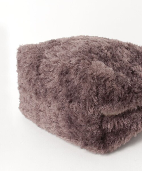 fredy emue（フレディエミュ）の「ボアトート2wayショルダートートバッグ（トートバッグ・レディース・アイボリー/グレー・FREE）」の13枚目の写真