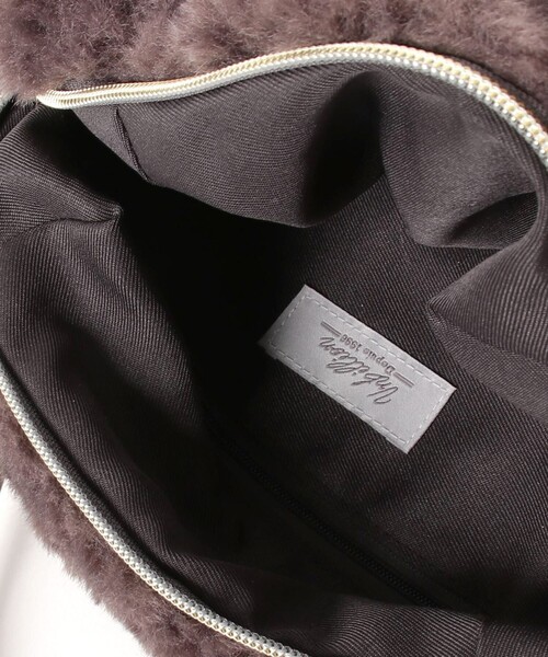 fredy emue（フレディエミュ）の「ボアトート2wayショルダートートバッグ（トートバッグ・レディース・アイボリー/グレー・FREE）」の14枚目の写真