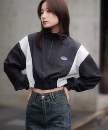 SPINNS | ショート丈ナイロンプルオーバー(その他トップス)