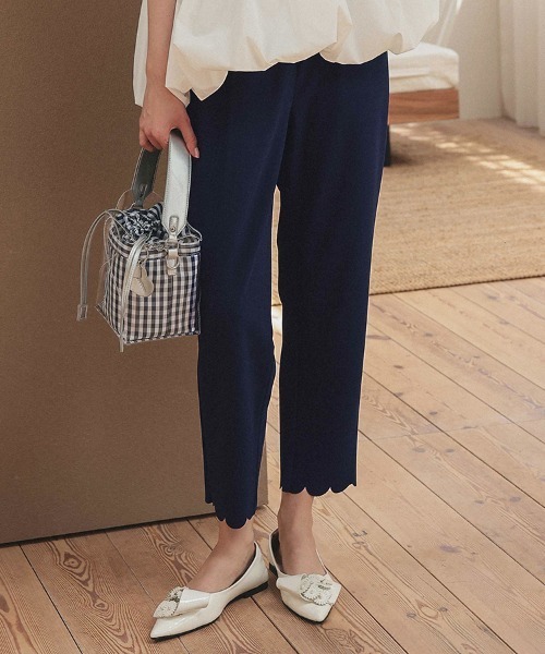 セール】裾スカラップパンツ（スラックス）｜DONOBAN（ドノバン）の