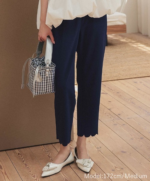 セール】裾スカラップパンツ（スラックス）｜DONOBAN（ドノバン）の