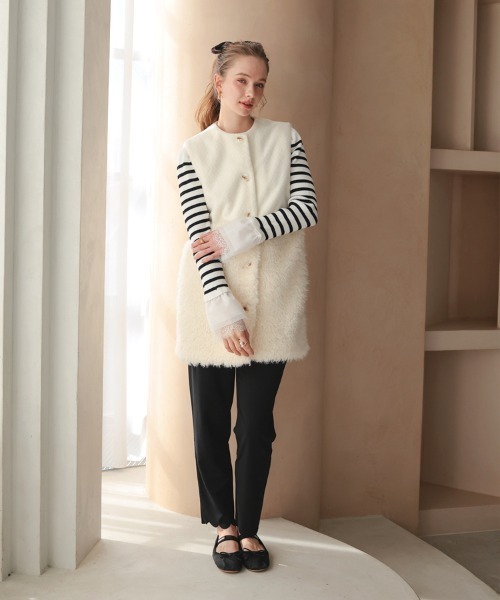 セール】裾スカラップパンツ（スラックス）｜DONOBAN（ドノバン）の