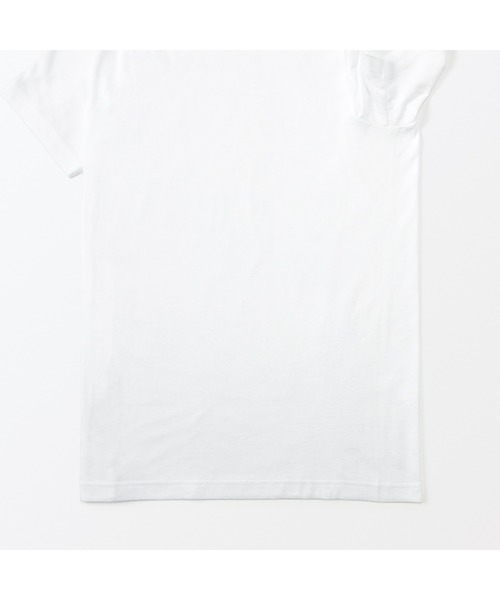 無印良品（ムジルシリョウヒン）の「紳士　脇に縫い目のない　２枚組　クルーネック半袖Ｔシャツ（インナーウェア/肌着・メンズ・ホワイト/ブラック・XS/XL/S/M/L）」の9枚目の写真