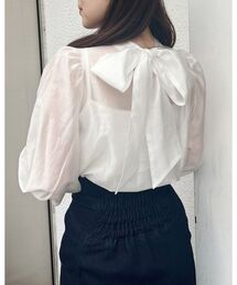MERCURYDUO | 前後2WAY袖口フリルブラウス(シャツ/ブラウス)