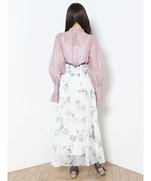 MERCURYDUO(マーキュリーデュオ)の「前後2WAY袖口フリルブラウス(シャツ/ブラウス・レディース・オフホワイト/ピンク/グレー・FREE)」の19枚目の写真